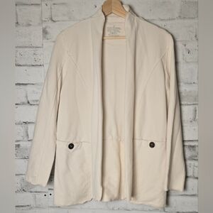 Neon Buddha Cream Color Long Cardigan | SIZE XS